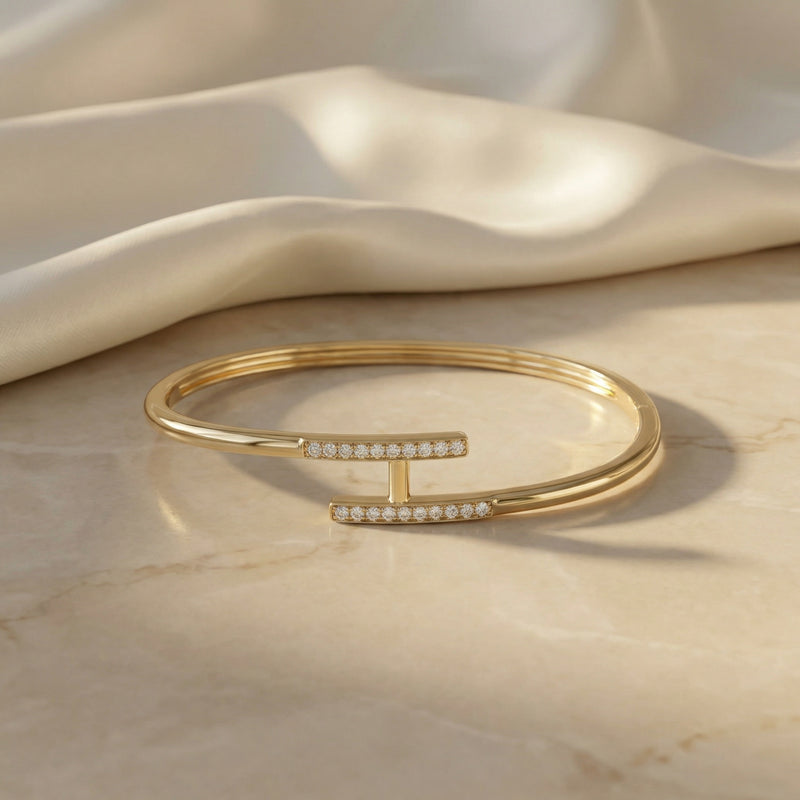 LUMINA BARRETTE, BRILLIANT-CUT LAB DIAMOND BRACELET | Heritage & Co.
