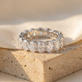 LUMINA ALLIANCE, OVAL STACKING ETERNITY BAND | Heritage & Co.