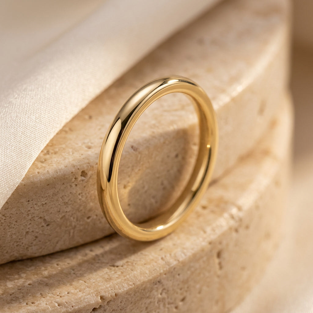 PURUS FILET 2mm solid band | Heritage & Co.