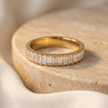 LUMINA ALLÉE baguette lab diamond half-band | Heritage & Co.