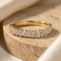LUMINA GUIRLANDE marquise and round lab diamond band | Heritage & Co.