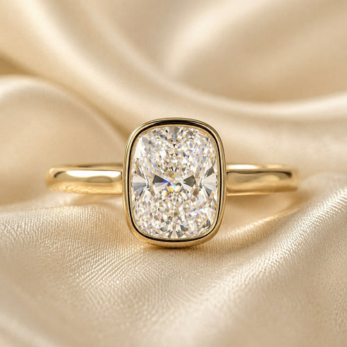 AETERNA CITADELLE, CUSHION-CUT MOISSANITE | Heritage & Co.