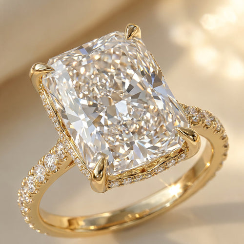 AETERNA RÊVERIE, ELONGATED CUSHION-CUT MOISSANITE | Heritage & Co.