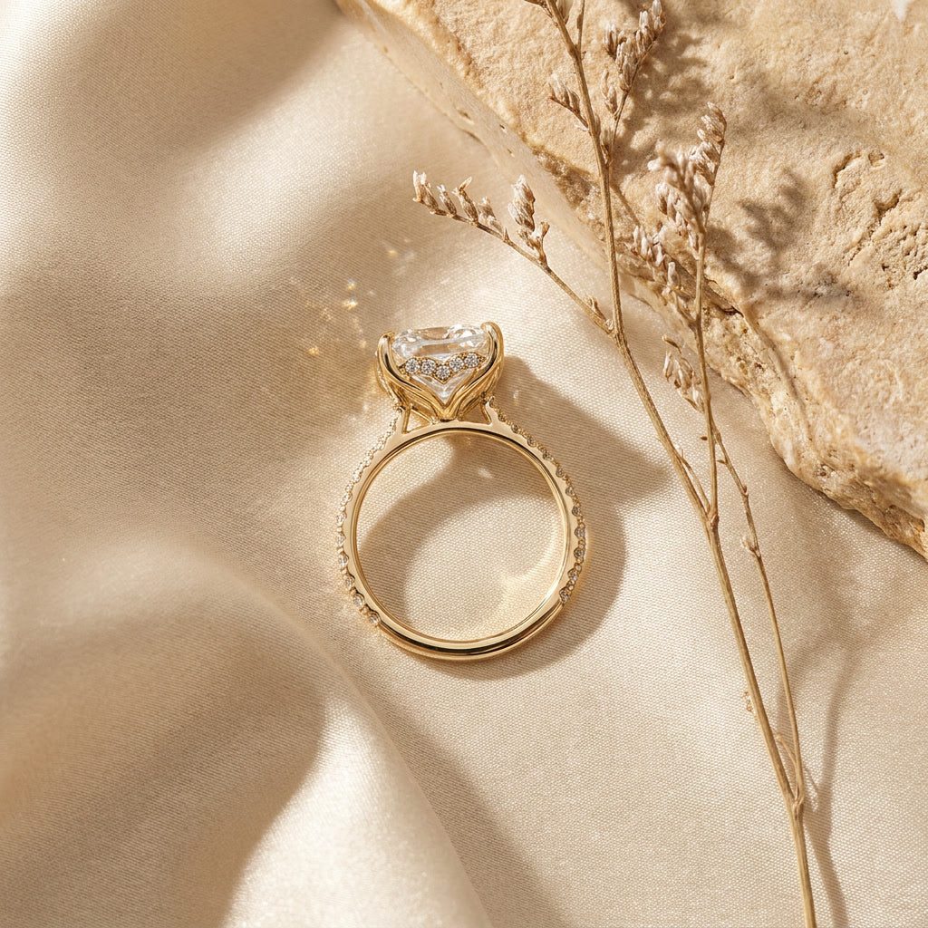 AETERNA RÊVERIE, ELONGATED CUSHION-CUT MOISSANITE | Heritage & Co.