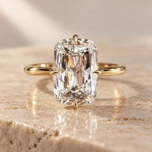 CLARITAS ANCIENNE, OLD MINE-CUT ELONGATED CUSHION LAB DIAMOND