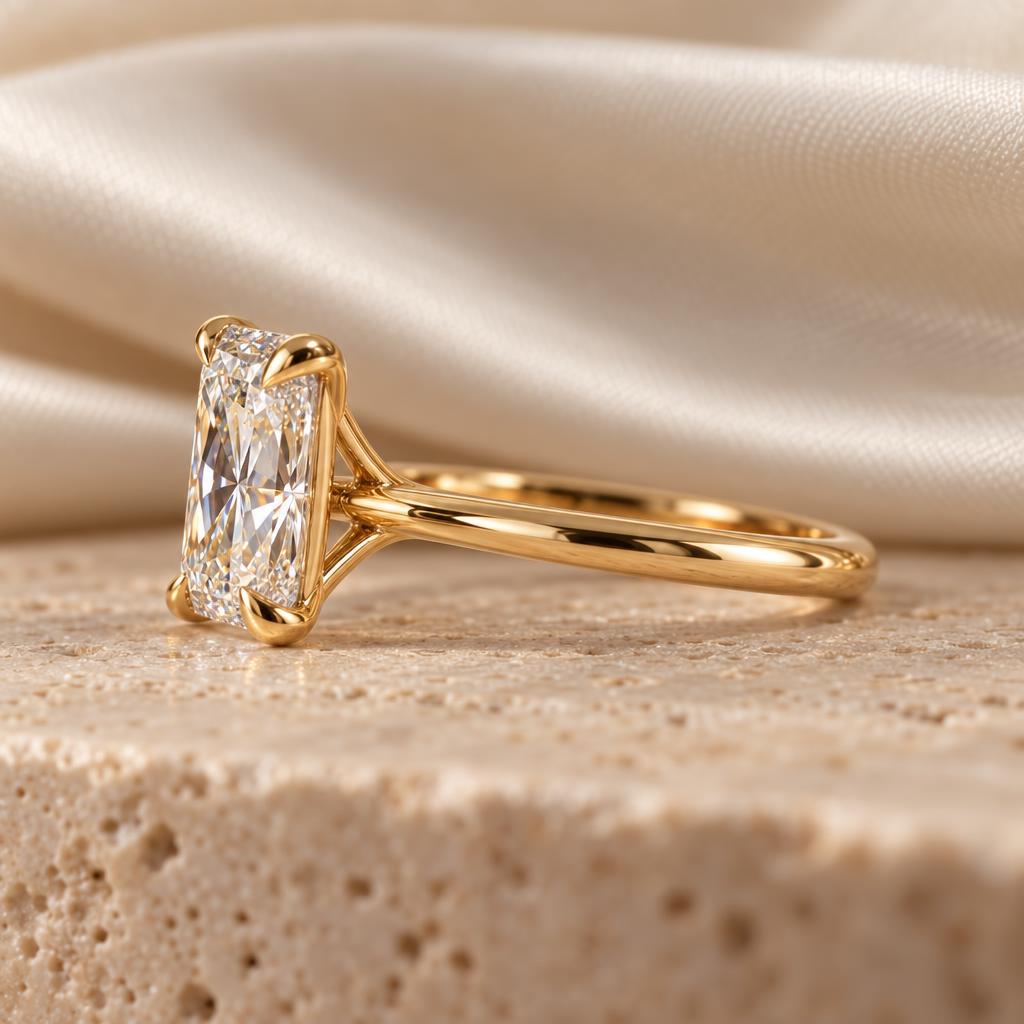 CLARITAS ÉPURE, RADIANT-CUT LAB DIAMOND | Heritage & Co.
