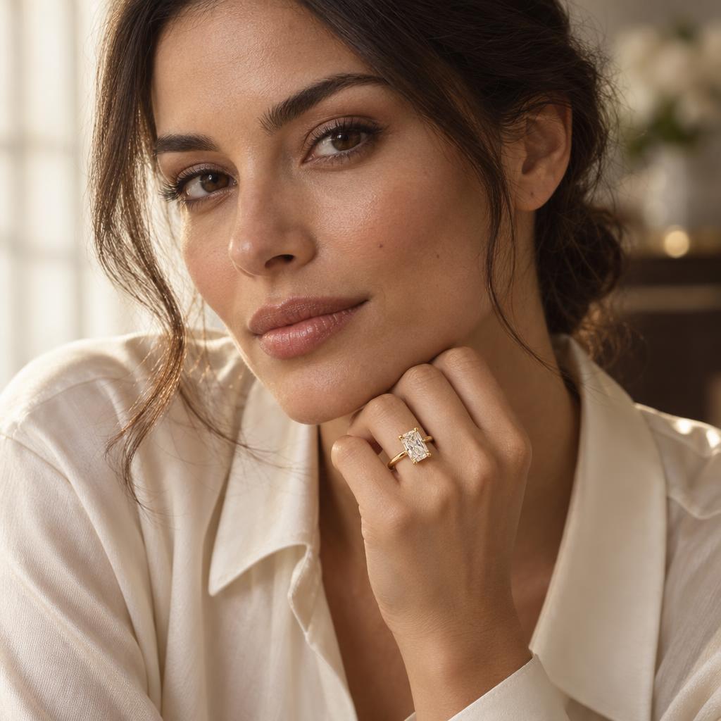 CLARITAS ÉPURE, RADIANT-CUT LAB DIAMOND | Heritage & Co.