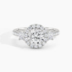 White Gold, Round, down view