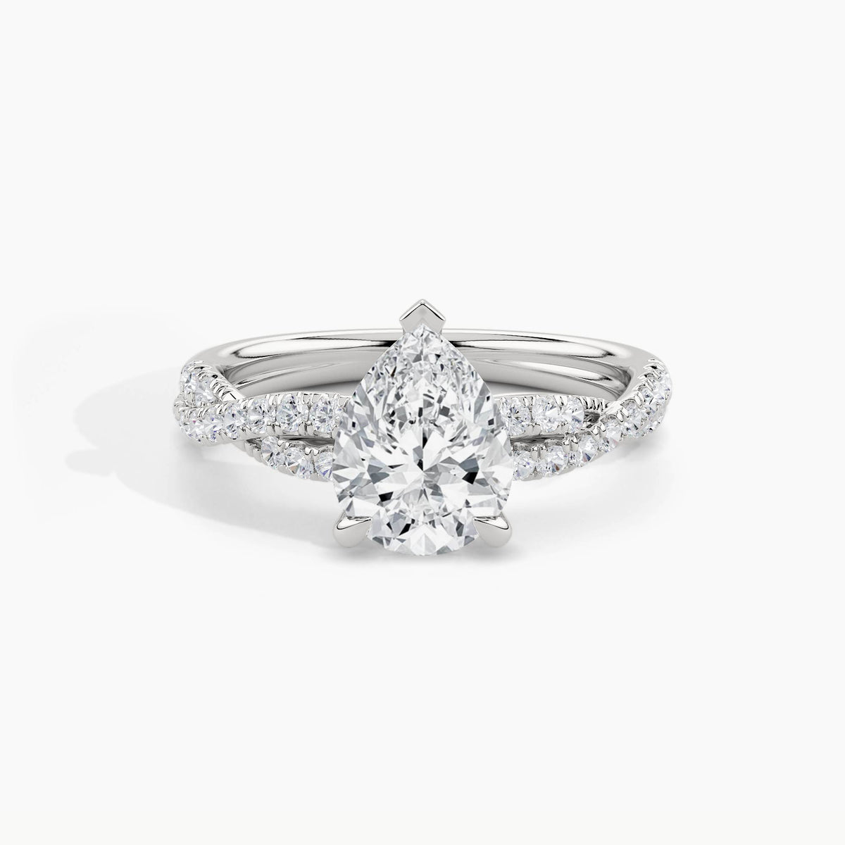 White Gold, Pear, down view