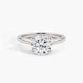 White Gold, Round, down view