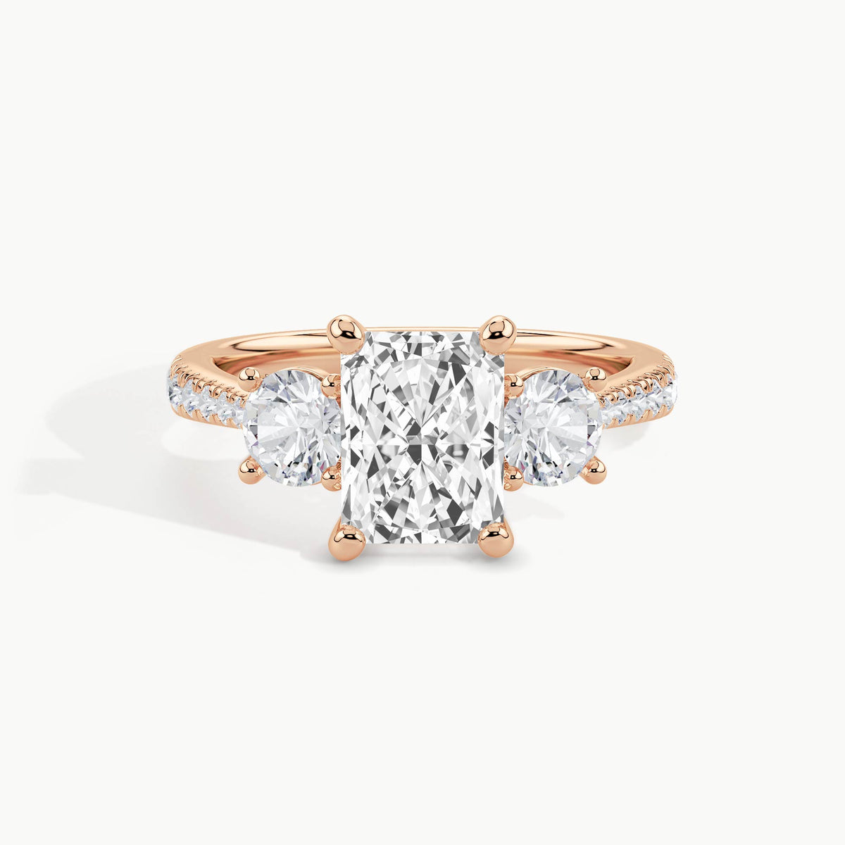 Rose Gold, Radiant, down view