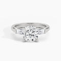 White Gold, Round, down view
