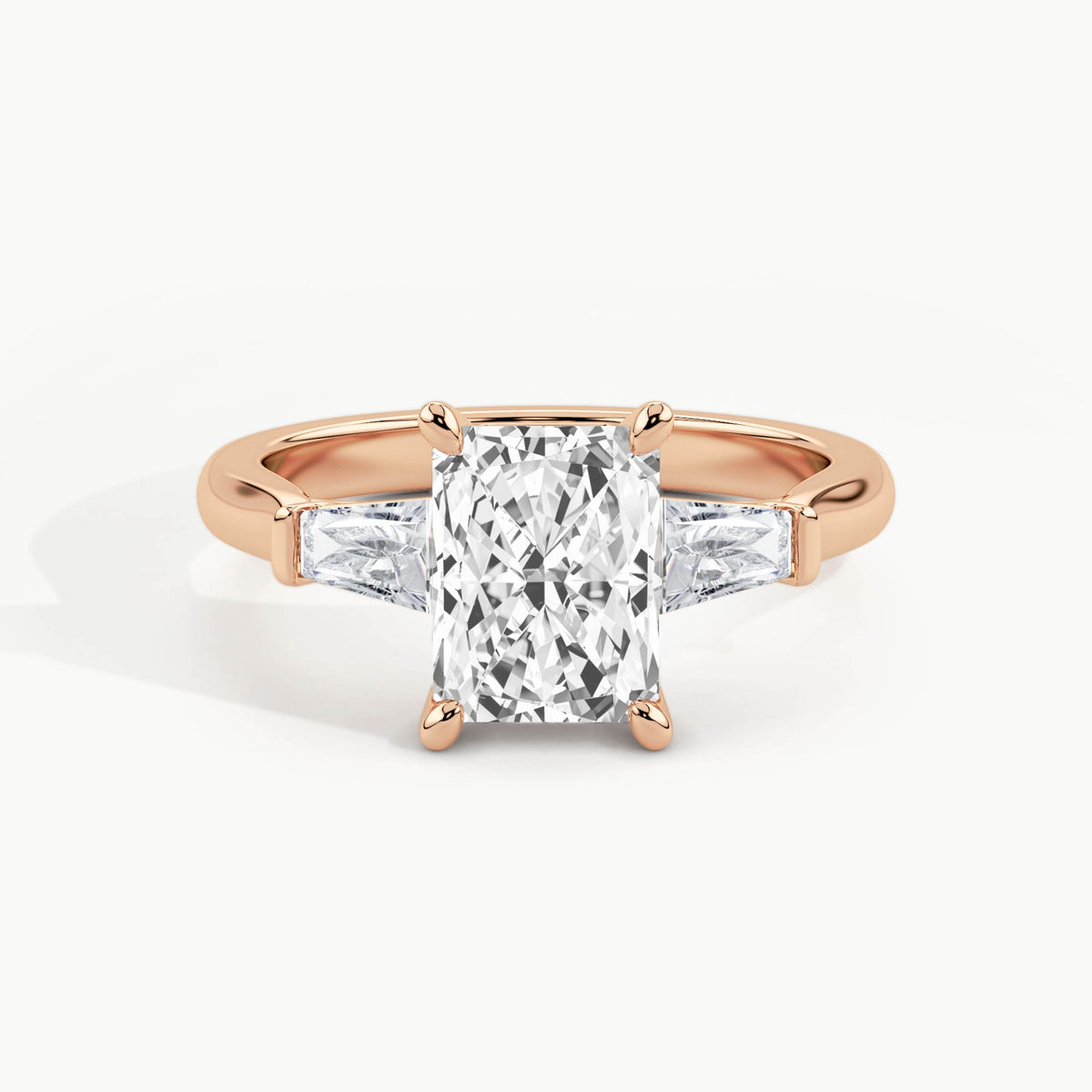 Rose Gold, Radiant, down view