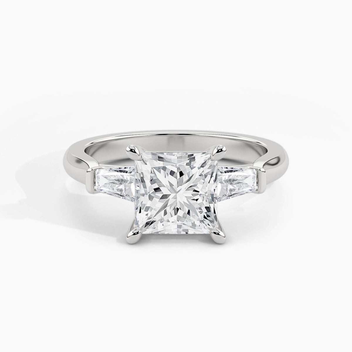950 Platinum, Princess, down view