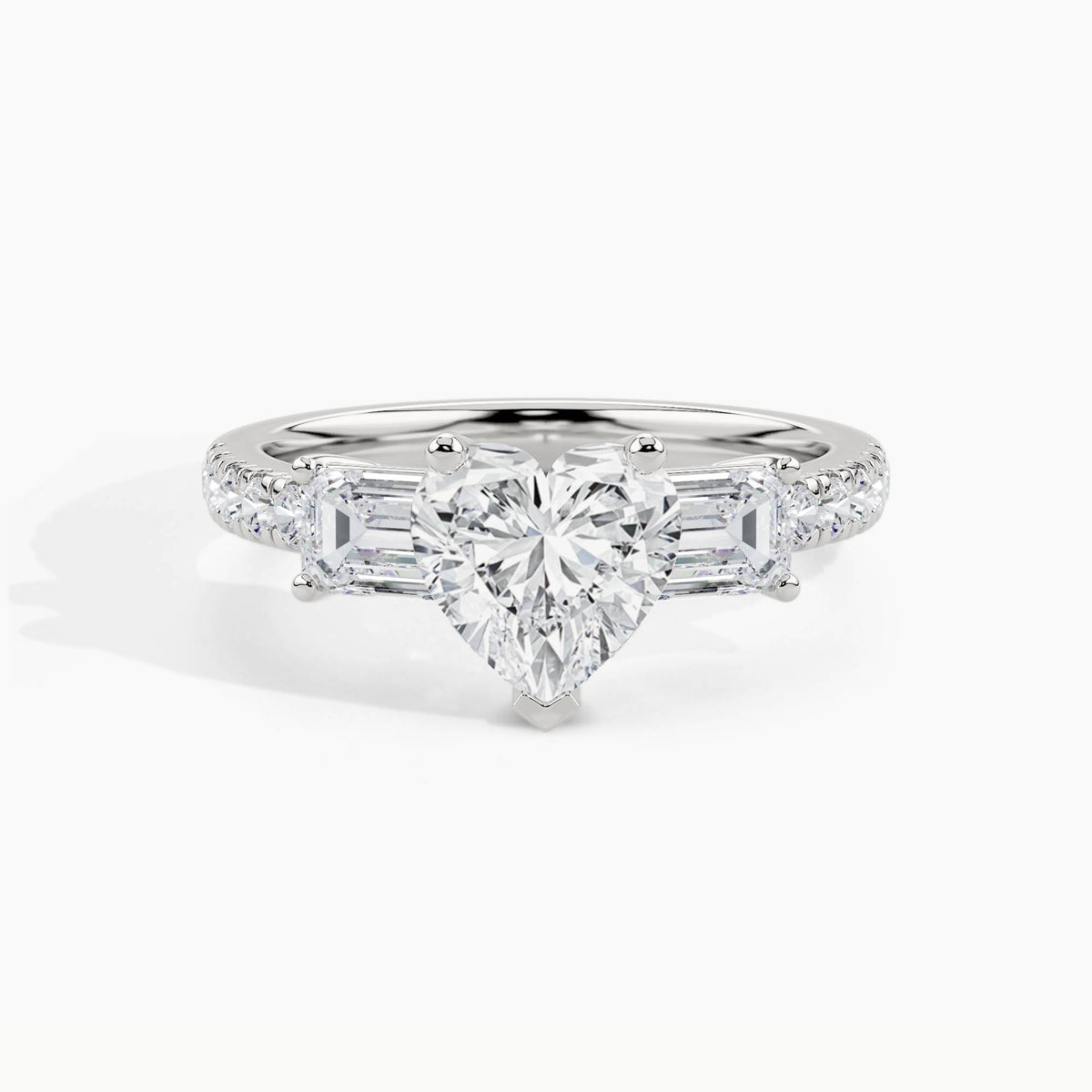 White Gold, Heart, down view