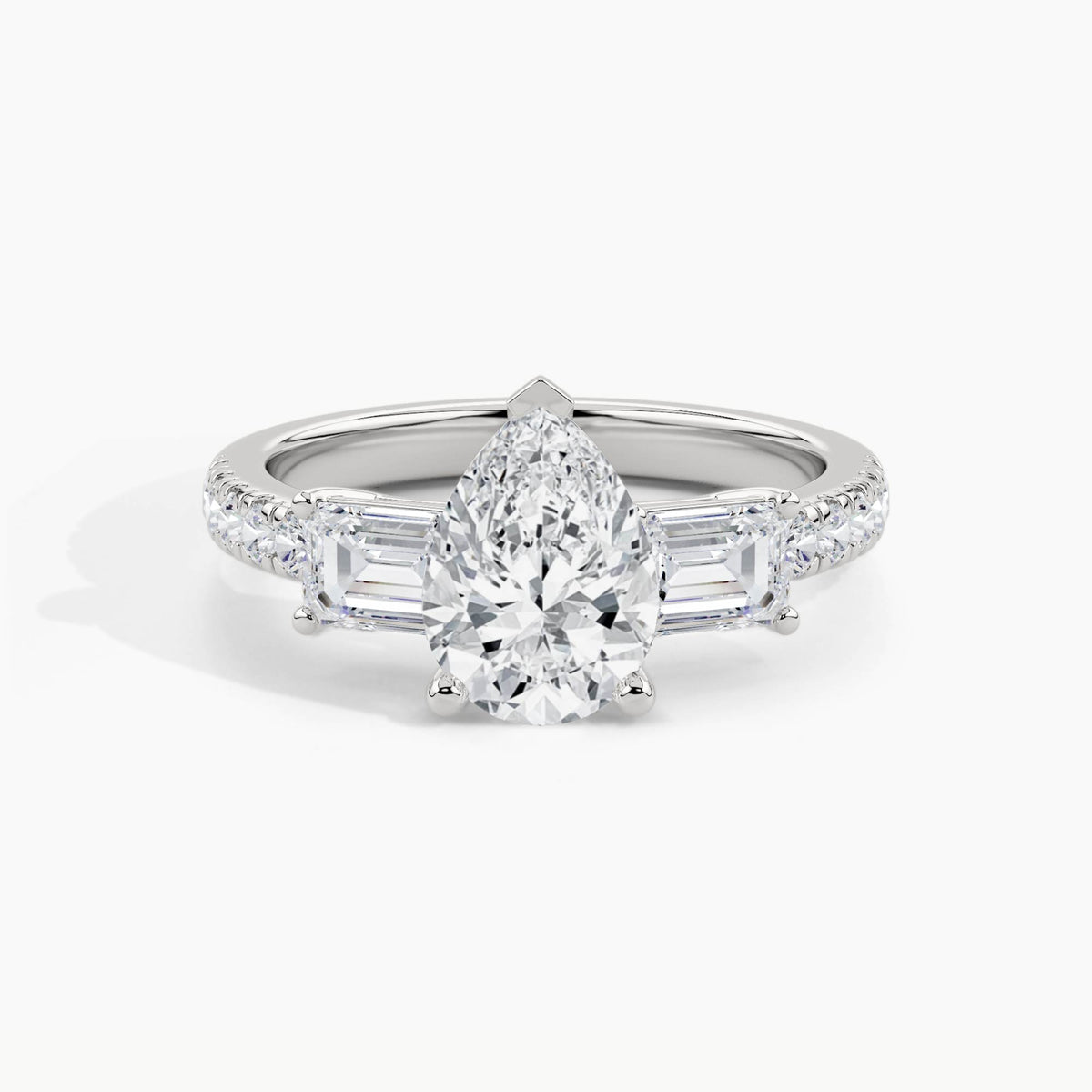 White Gold, Pear, down view