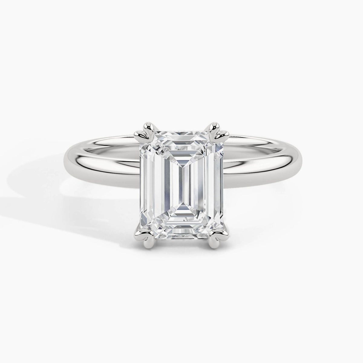 White Gold, Emerald, down view