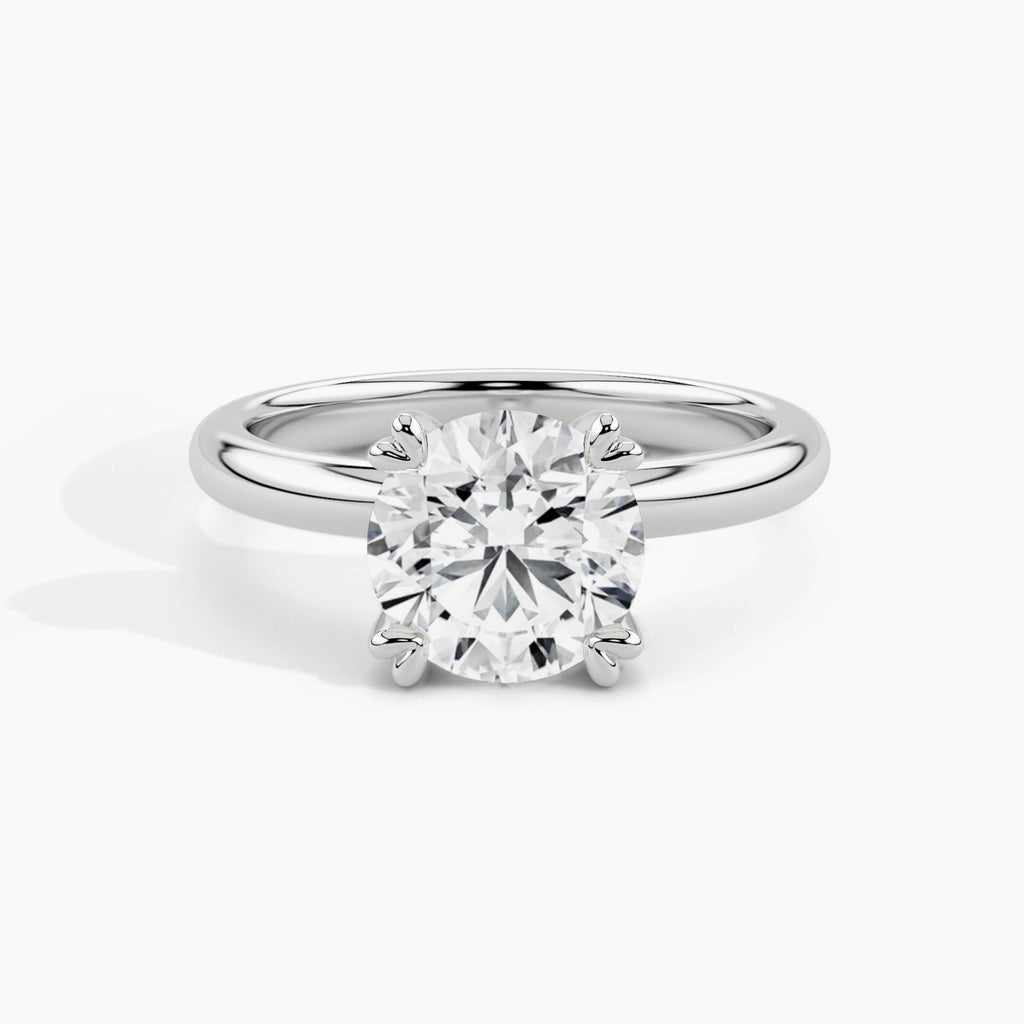 White Gold, Round, down view