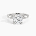 White Gold, Round, down view