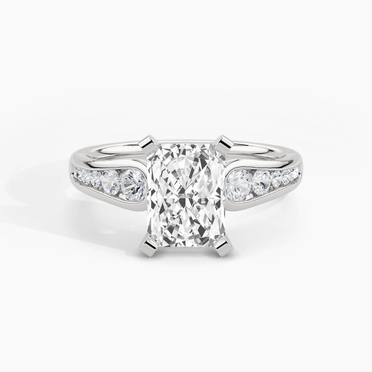 950 Platinum, Radiant, down view