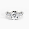 White Gold, Round, down view