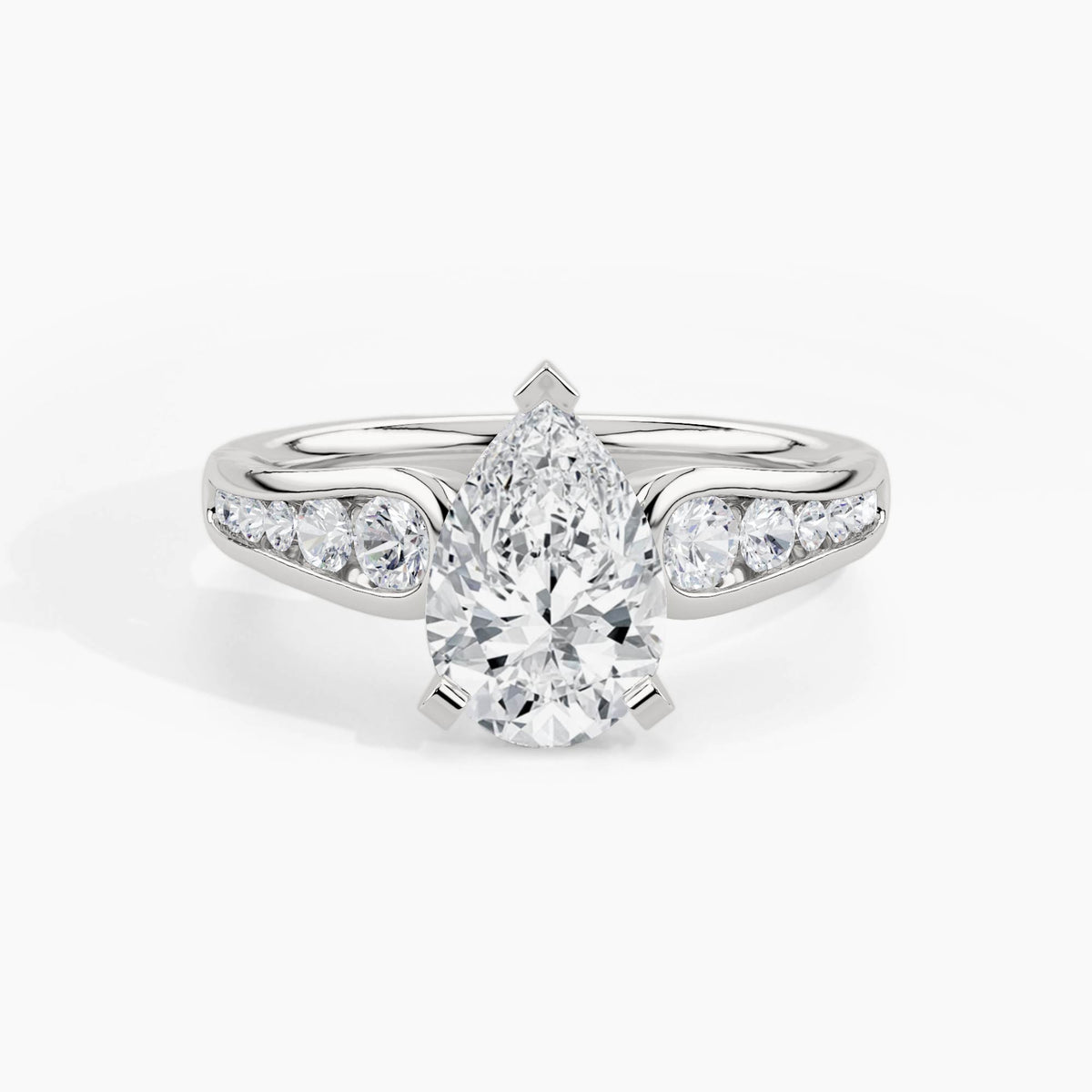 White Gold, Pear, down view