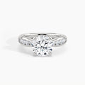 White Gold, Round, down view