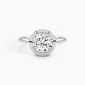 White Gold, Round, down view