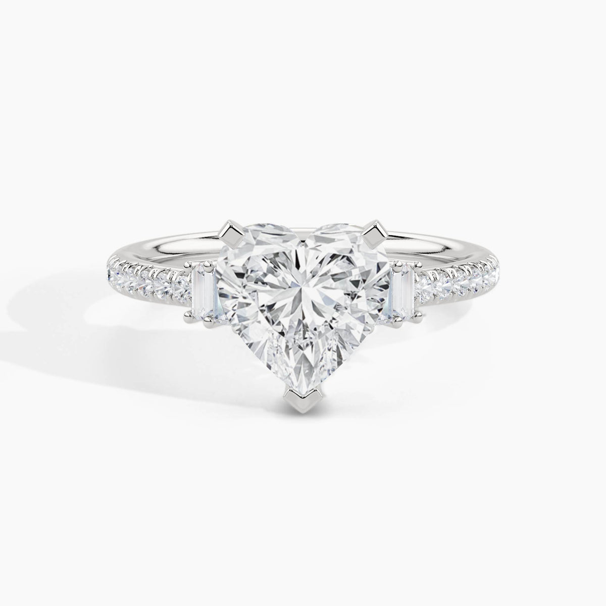 White Gold, Heart, down view