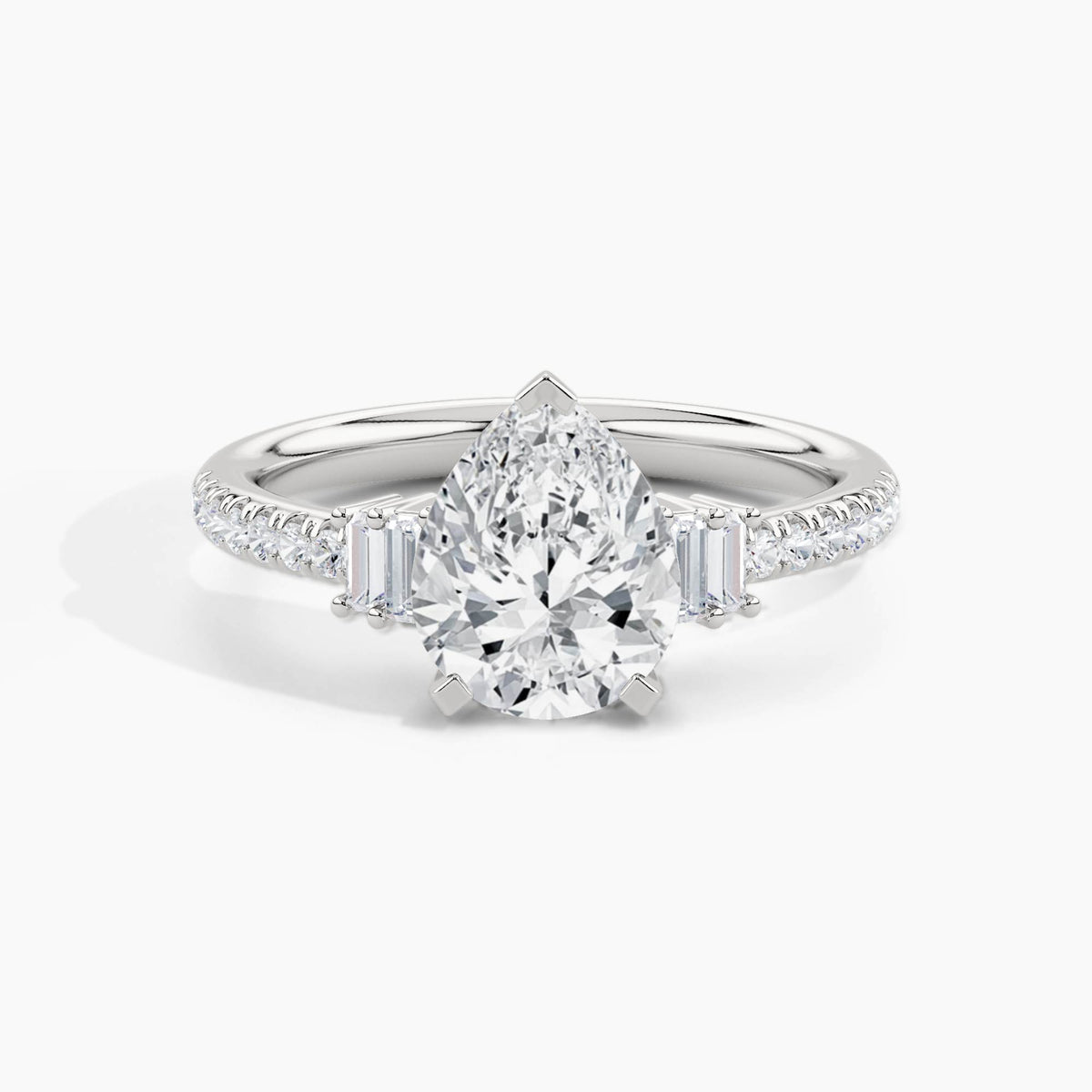 White Gold, Pear, down view