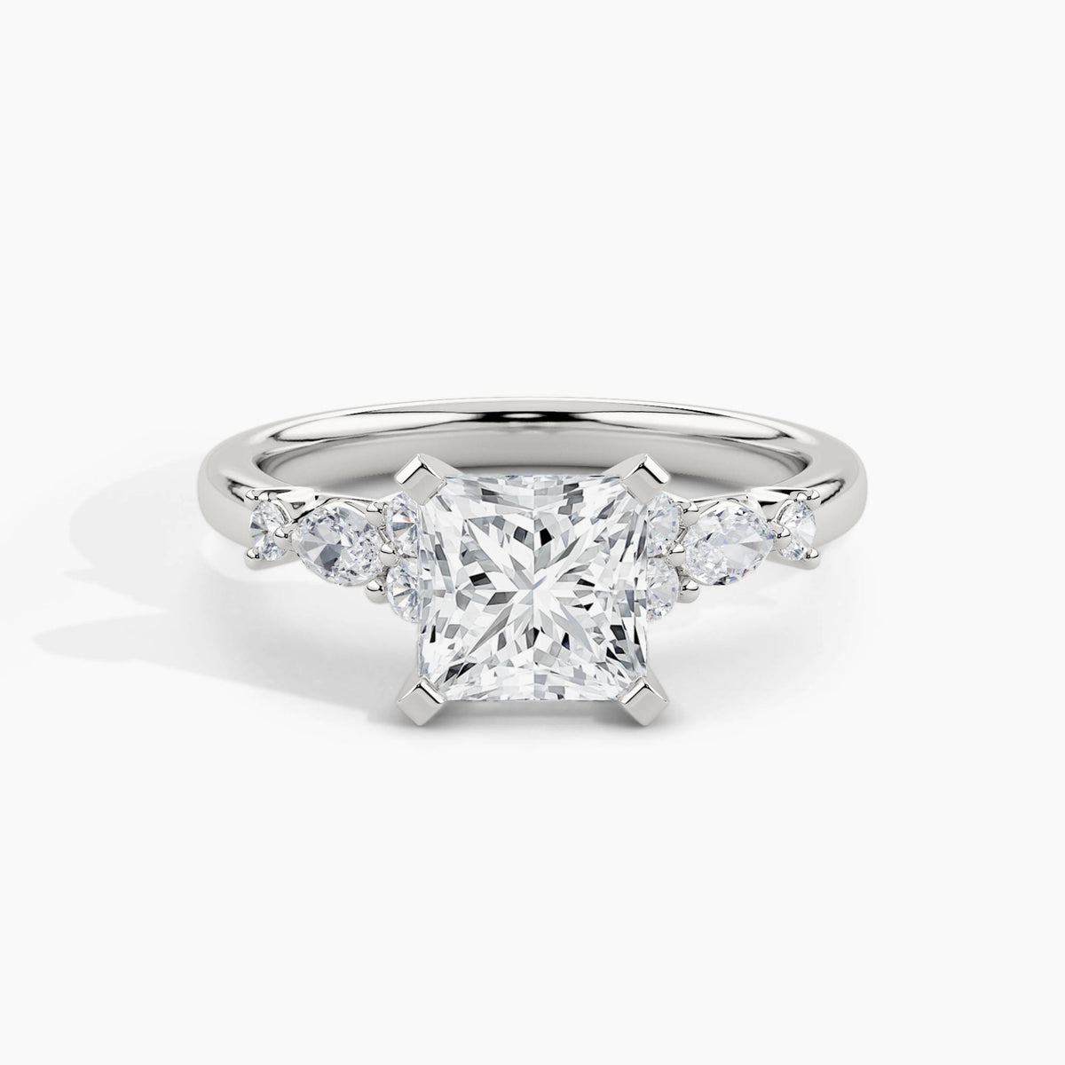 950 Platinum, Princess, down view