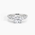 White Gold, Round, down view