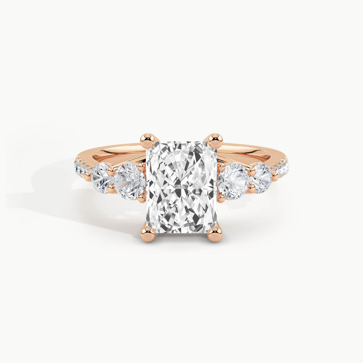 Rose Gold, Radiant, down view