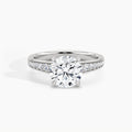 White Gold, Round, down view