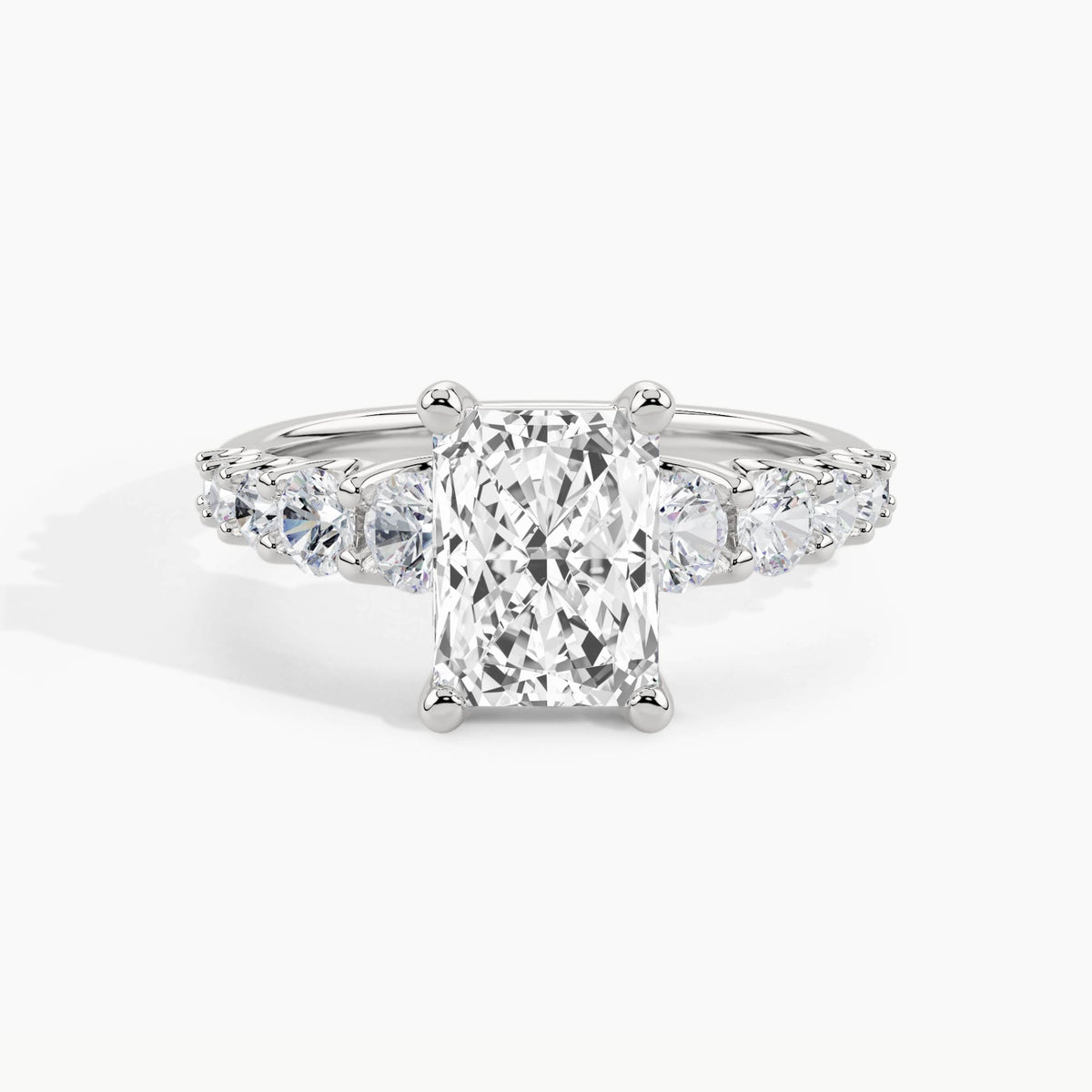 950 Platinum, Radiant, down view