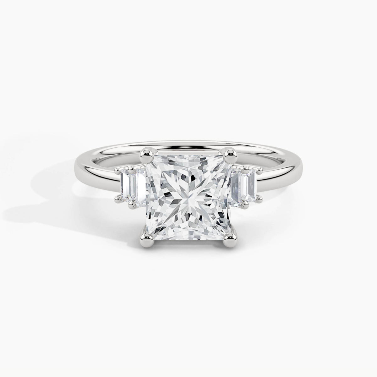 950 Platinum, Princess, down view