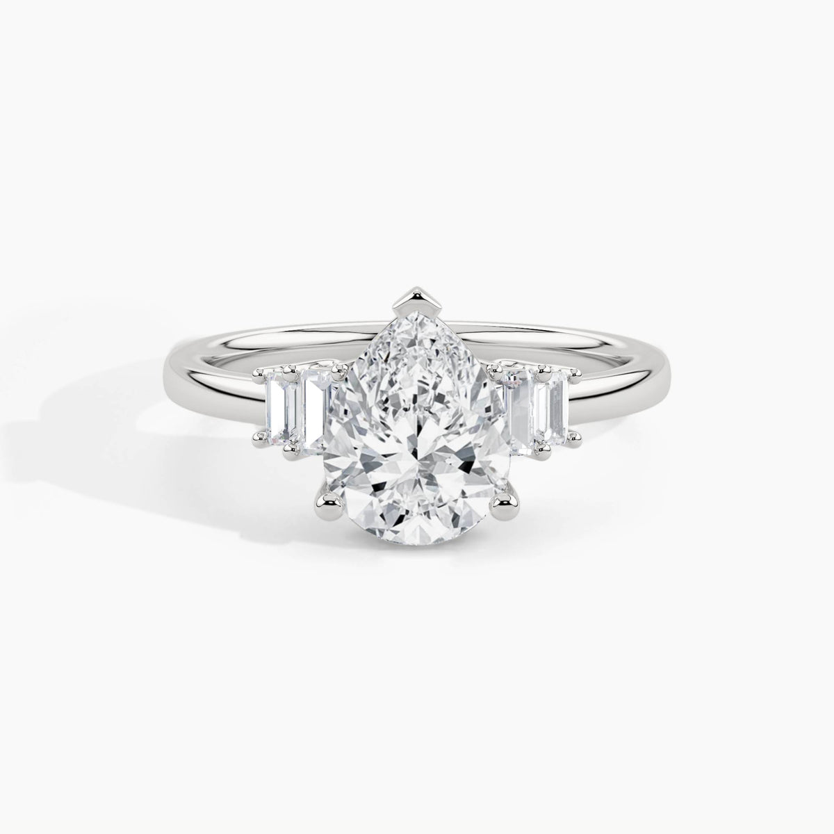 White Gold, Pear, down view