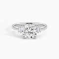 White Gold, Round, down view