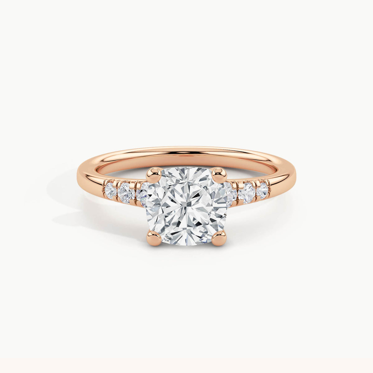 Rose Gold, Cushion, down view