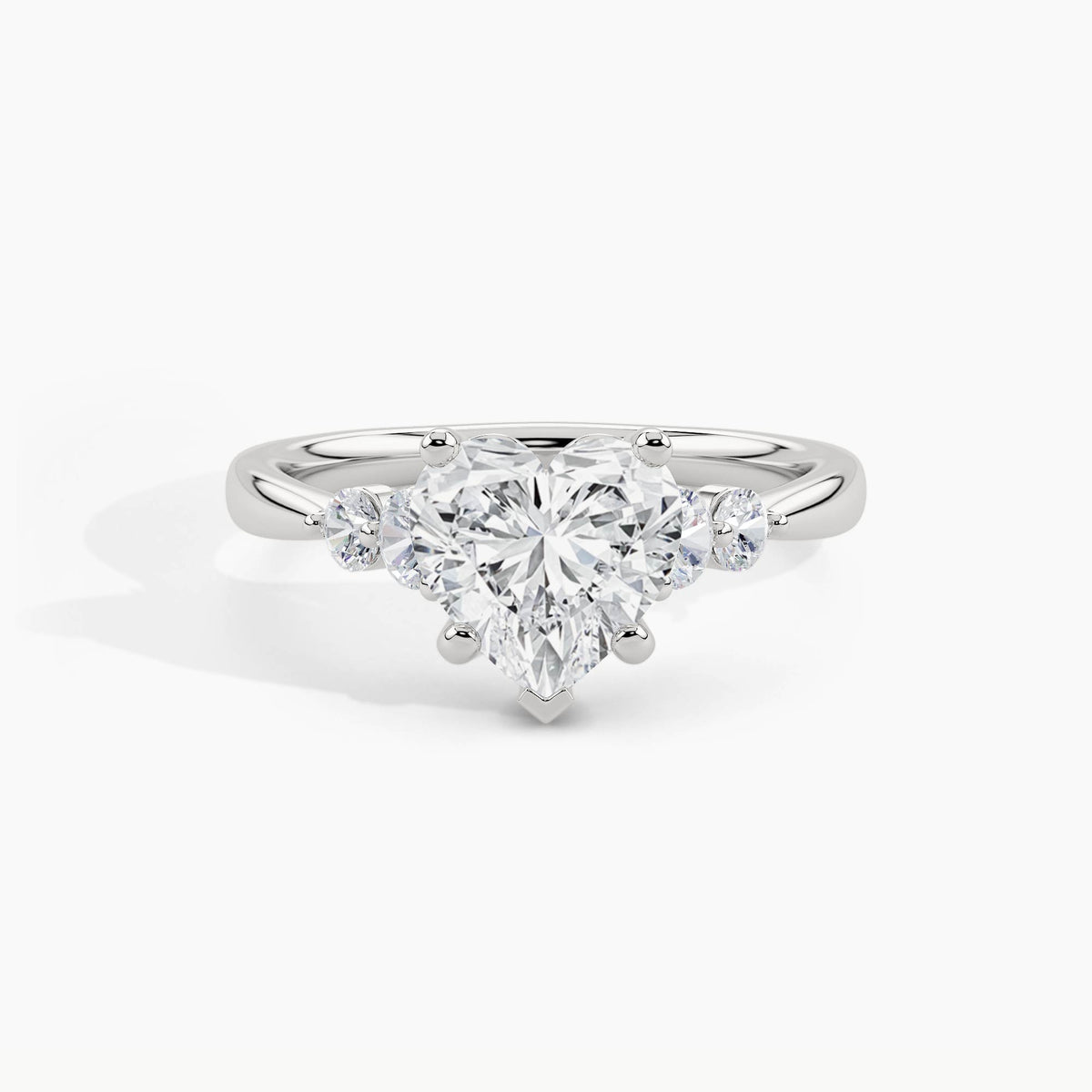 White Gold, Heart, down view