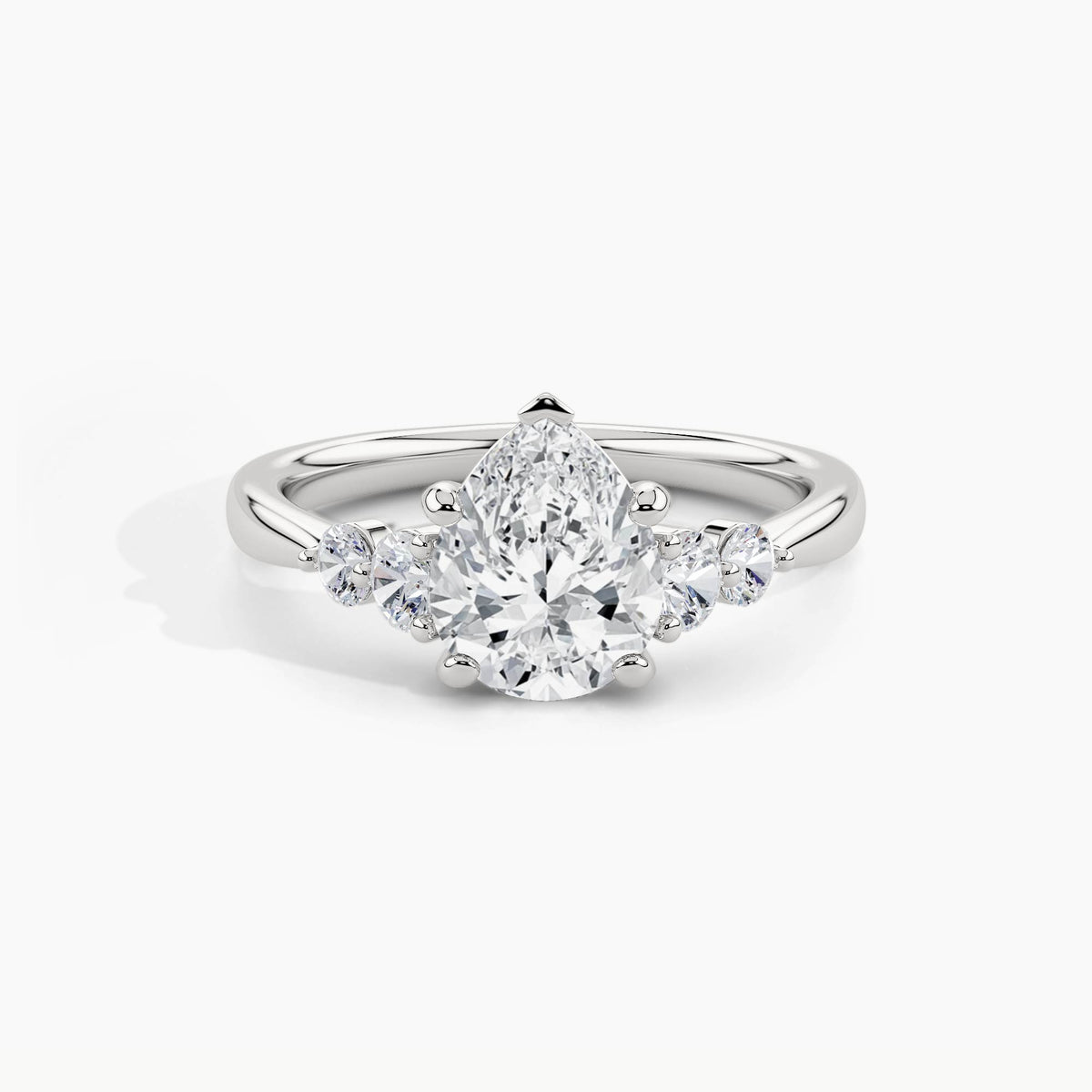 White Gold, Pear, down view