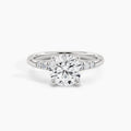 White Gold, Round, down view
