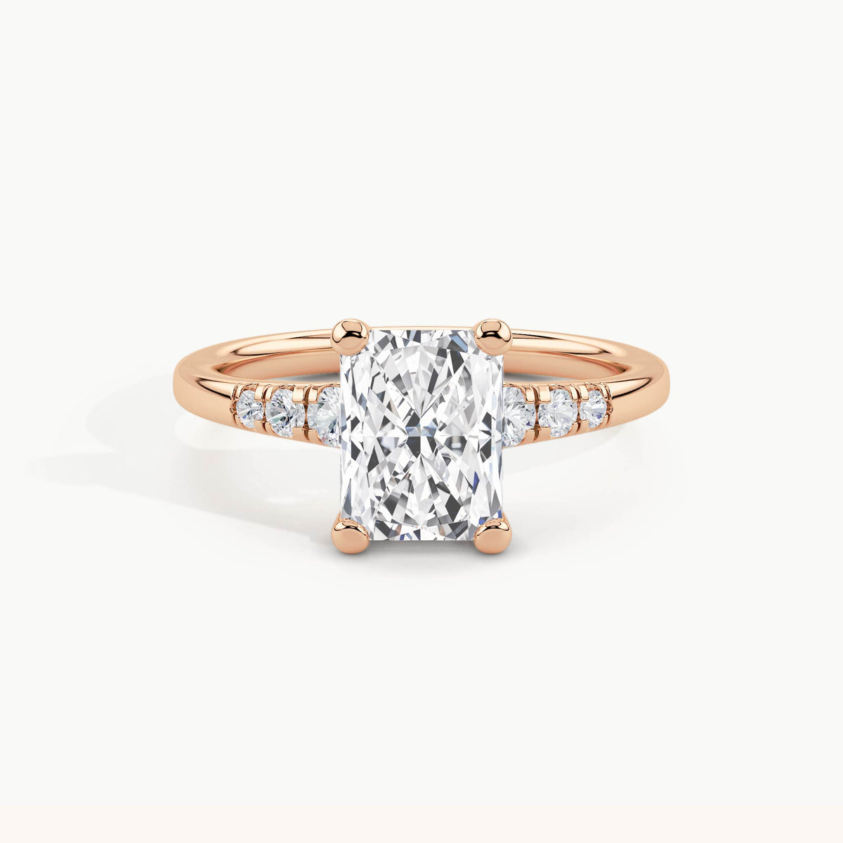 Rose Gold, Radiant, down view