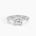 White Gold, Round, down view