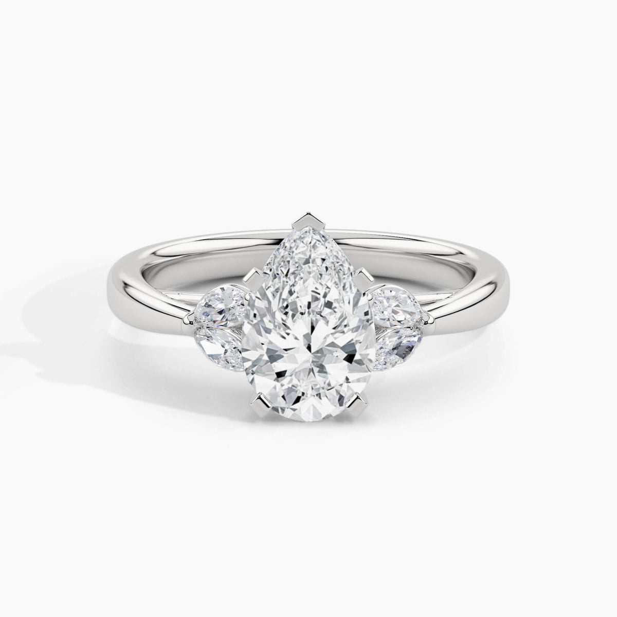 950 Platinum, Pear, down view