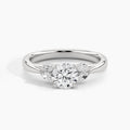 White Gold, Round, down view