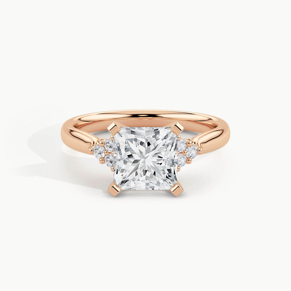 Rose Gold, Princess, down view