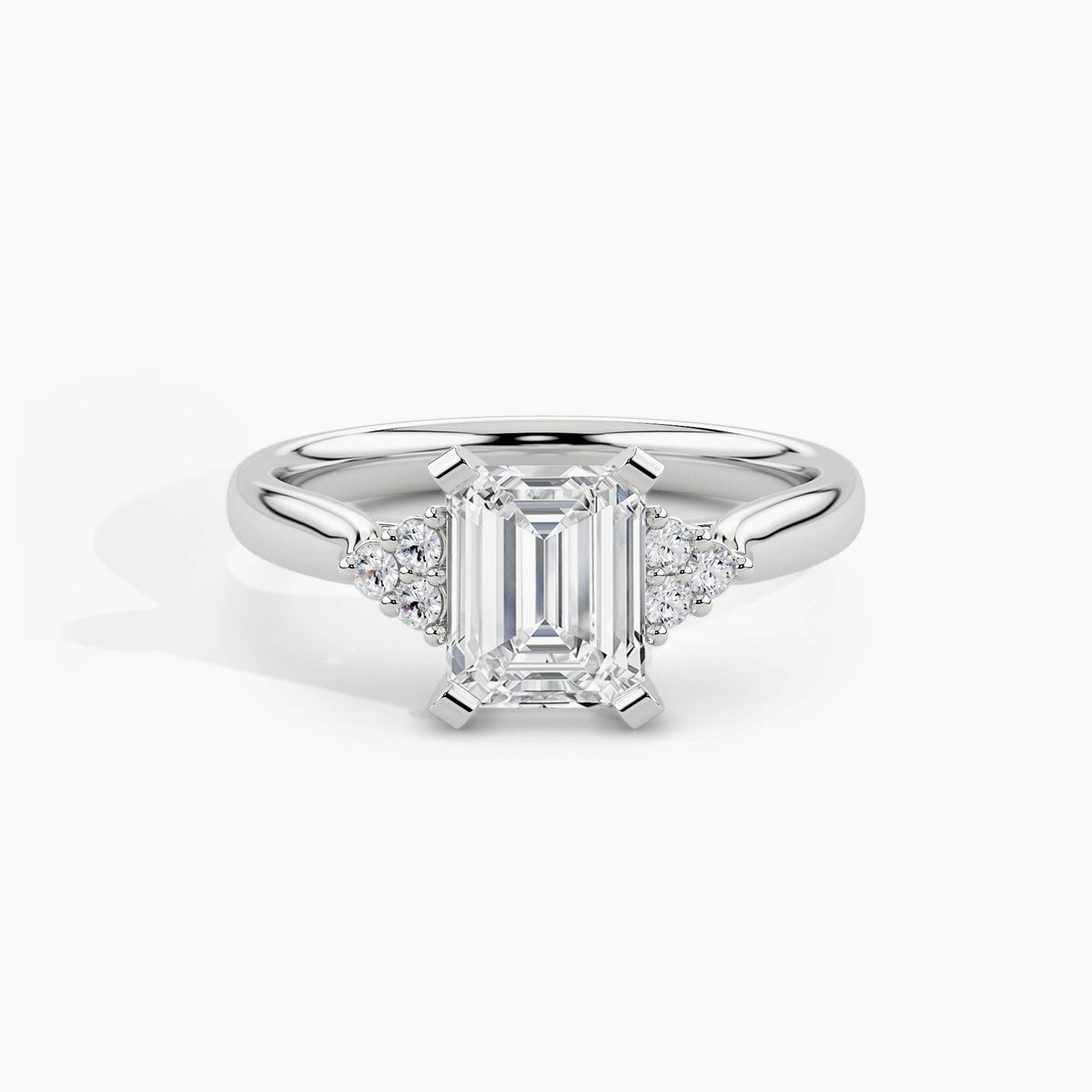 White Gold, Emerald, down view