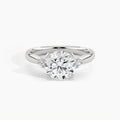 White Gold, Round, down view