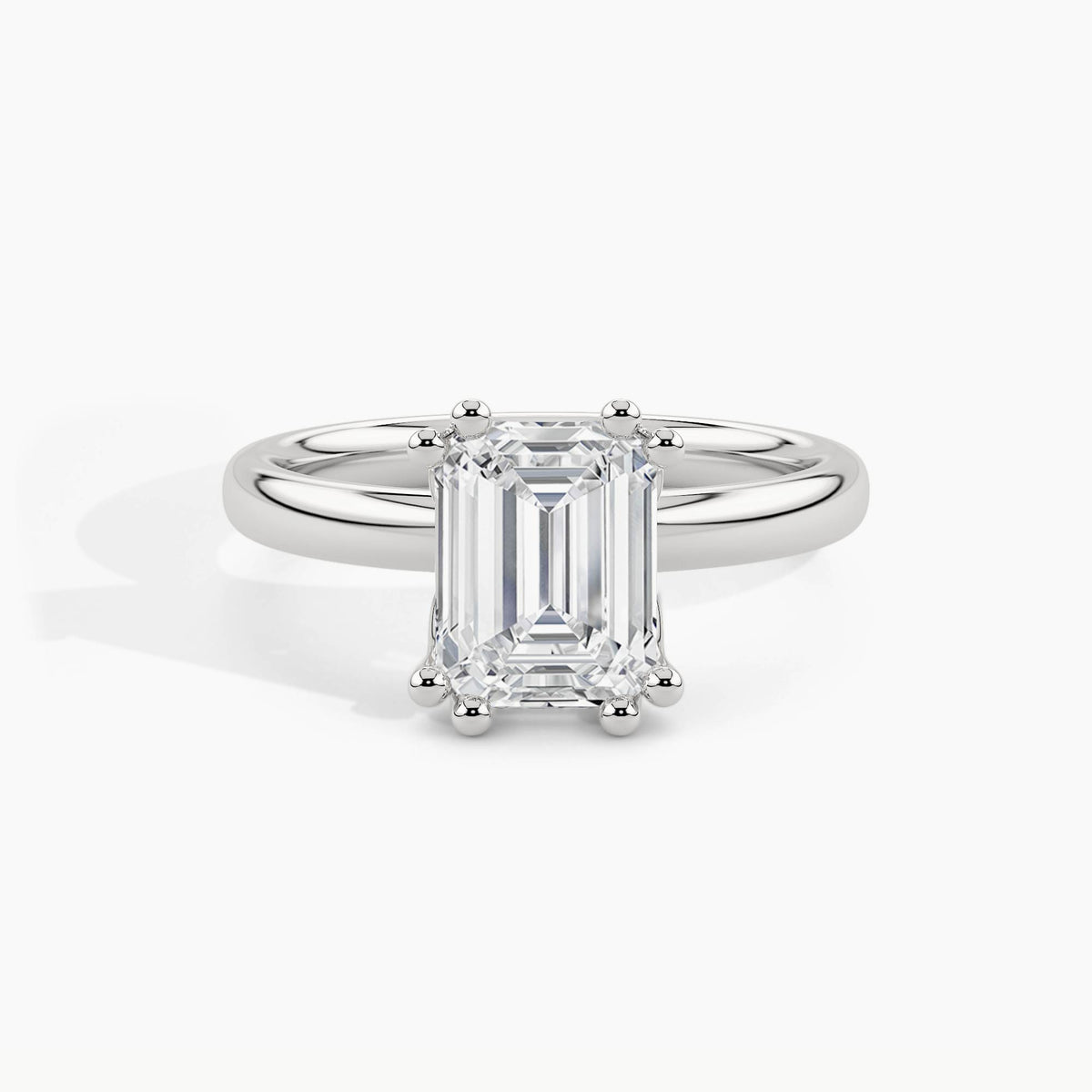 White Gold, Emerald, down view